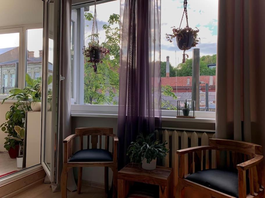 Three Bedroom With Two Terraces For 7People+Baby Kaunas Exterior photo